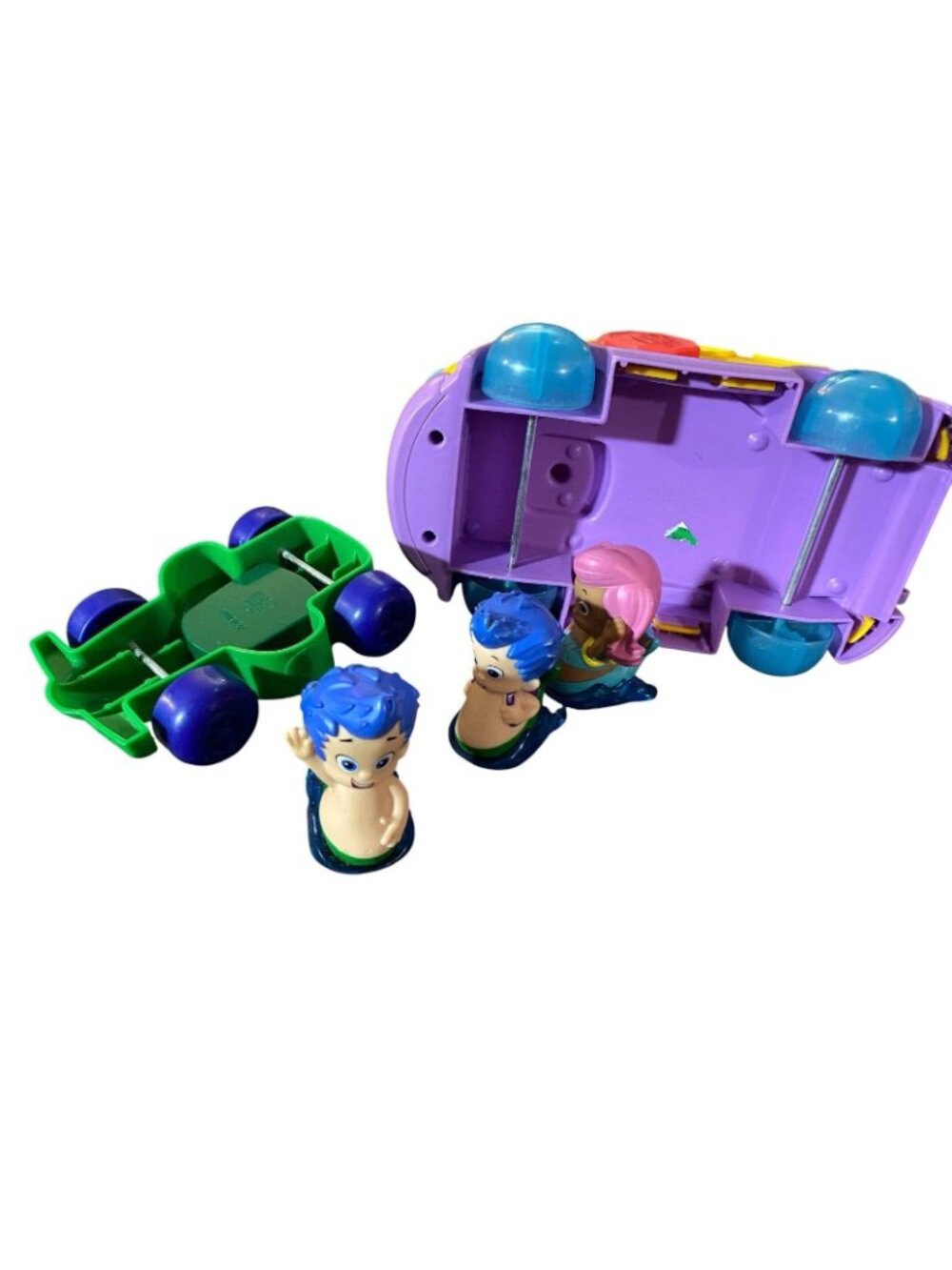 Bubble Guppies Swim-Sational School Bus Playset w/ Figures & Car Lot - Picture 3 of 3